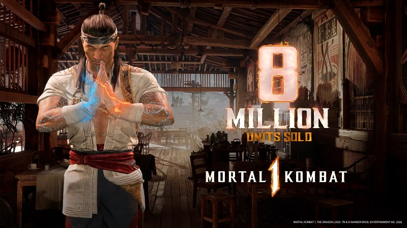 Prodeje Mortal Kombat 1 překročily 8 milionů kopií, ale rekord předchozí hry je zatím nedosažitelný