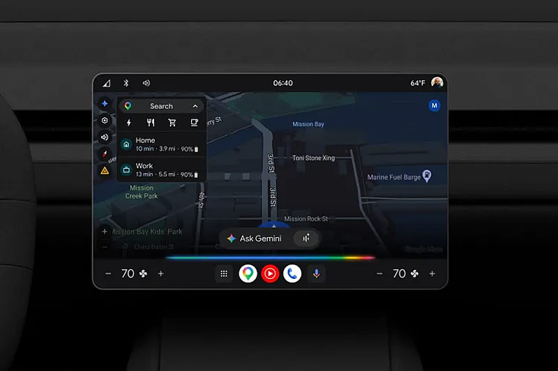 Gemini AI asistent bude k dispozici na milionech strojů vybavených službami Google
