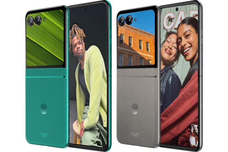 Vydány snímky flexibilního telefonu Motorola Razr 70