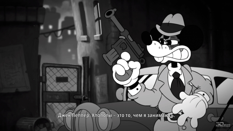 Nová recenze na „Mouse: P.I. For Hire“ – černobílý Doom o myších