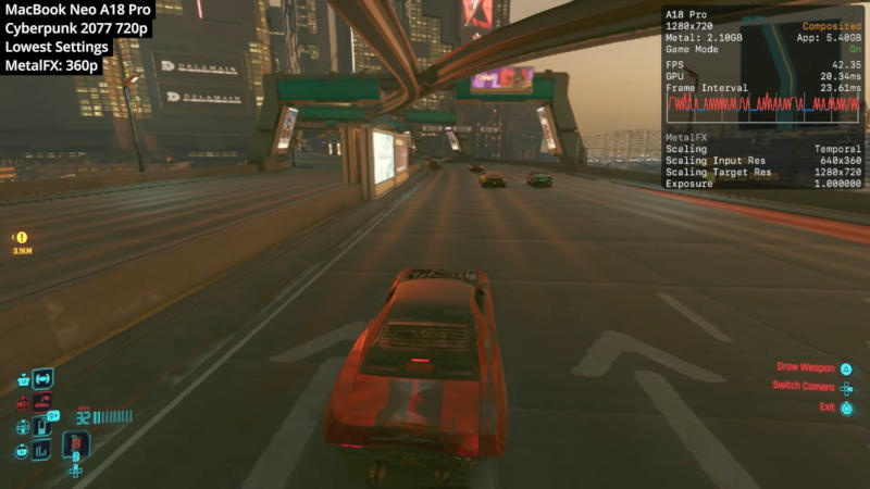 Apple MacBook Neo byl otestován v herních testech – výsledky jsou více než uspokojivé