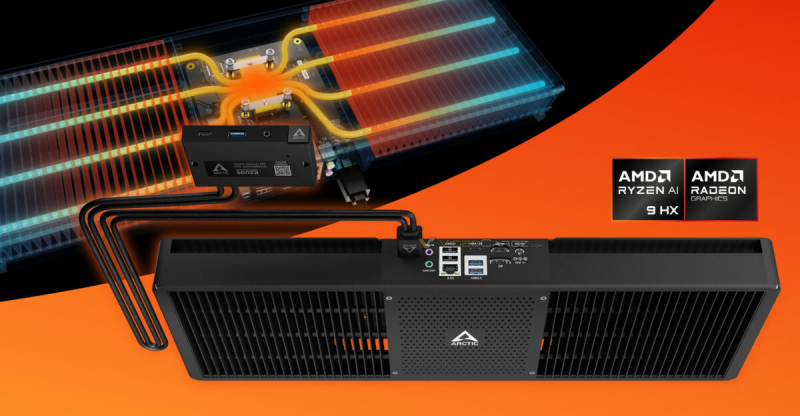 Arctic vydala tichý stolní počítač Senza AI 370, který neprodukuje hluk