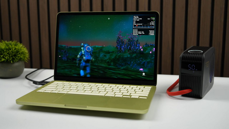 MacBook Neo obdržel vodní chladič a nyní se jeho výkon v No Man’s Sky zdvojnásobil