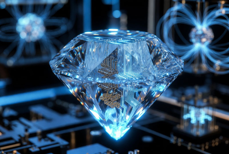 Vědci našli řešení problému supravodivosti v diamantě, čímž otevřeli cestu k průlomu v kvantových a hybridních technologiích