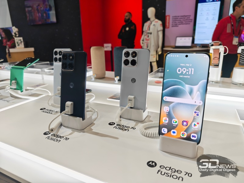 Motorola Edge 70 Fusion získal zakřivený displej s frekvencí 144 Hz a procesor Snapdragon 7S Gen 3