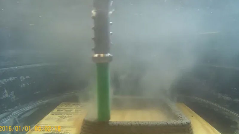 V USA vyvinuli podvodní třírozměrný tiskárnu pro přímé betonové tisky na mořském dně