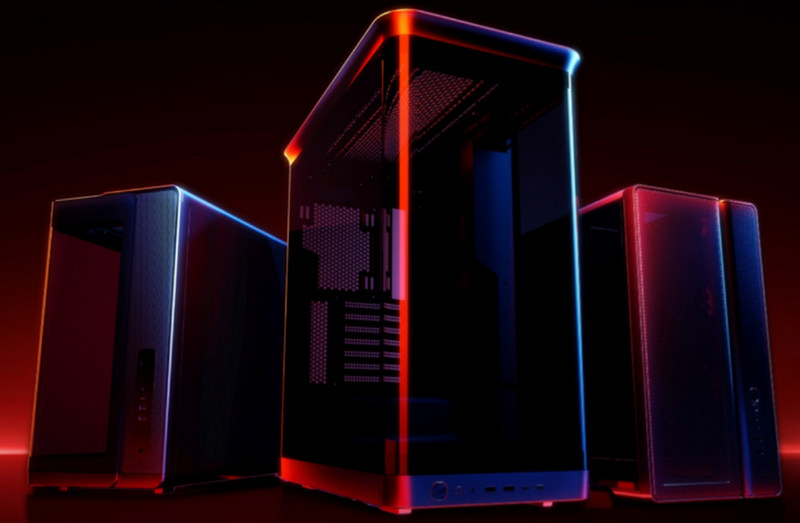 SAMA představila na Computex 2026 panoramatické skříně, SŽO s dvojitým displejem a napájecí bloky až do 1650 W