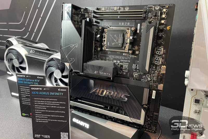 Gigabyte spustila desky X870E Aorus Infinity Next s unikátními pórózními radiátory a X870 Aorus Infinity zaměřené na zrychlení práce paměti