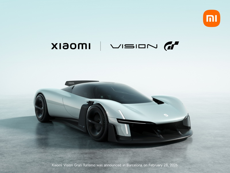 Xiaomi spustí virtuální hypercar Vision GT ve hře Gran Tourism 7 a předvede ho na MWC 2026.