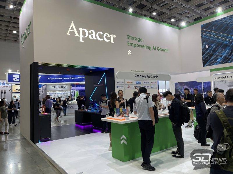 Apacer na Computex 2026: DDR5‑9200, rychlé SSD s chlazením a mnoho dalšího