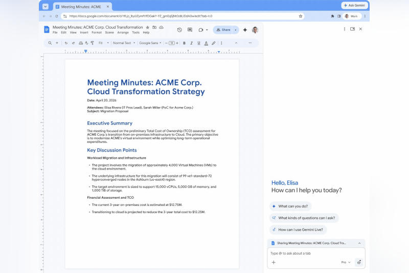 Google udělal z Chrome plnohodnotného automatického prohlížeče pro prostředí Workspace