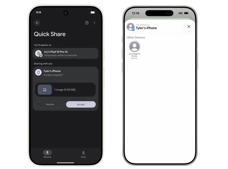 Oppo telefony brzy budou moci přenášet fotografie a soubory z iPhone pomocí AirDrop