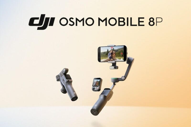 Nový stabilizátor pro DJI Osmo Mobile 8P s odnímatelným ovládacím displejem je uveden na trh
