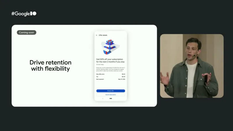 Google ztěžuje proces zrušení předplatného v Google Play.