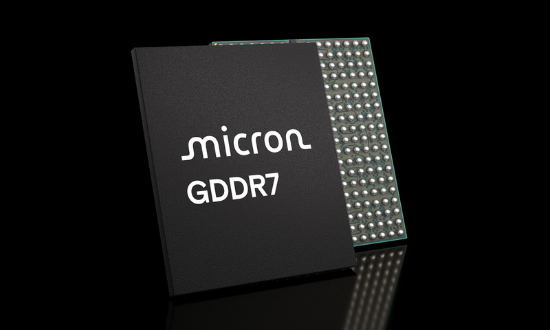 Micron představila paměťové čipy GDDR7 o kapacitě 3 GB s rychlostí až 36 Gb/s