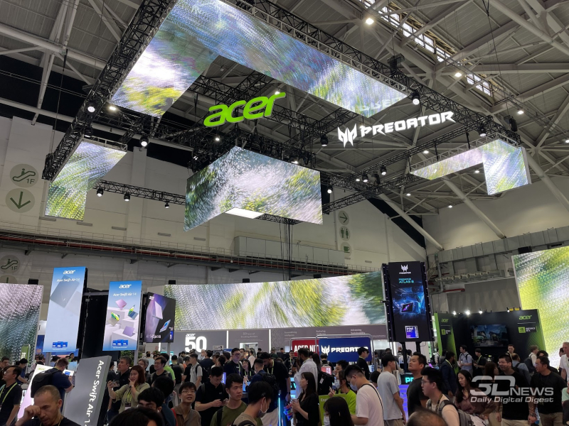 Reportáž z výstavy Acer na Computex 2026: pět desetiletí inovací, inteligentní brýle, herní konzole a gadgety budoucnosti