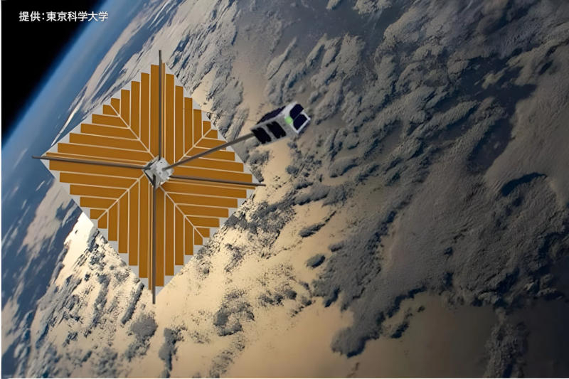 Japonský satelit OrigamiSat‑2 úspěšně stabilizoval svou dráhu a zvýšil svou plochu o 25krát.