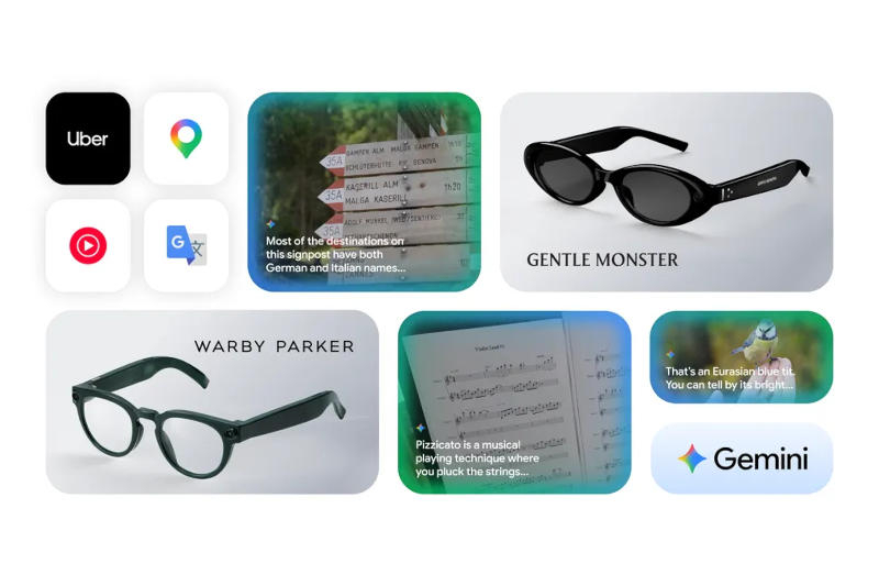 Google slibuje na trh přinést chytré brýle pro Android XR již tímto podzimem, využívající Gemini a širokou škálu designů.
