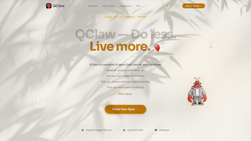 Tencent zahájil testování AI agenta QClaw, ale výrazně snížil jeho dostupnost