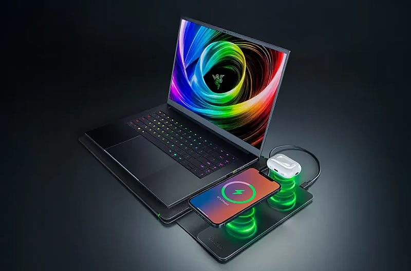 Razer představila notebookový pouzdro s bezdrátovým nabíjením za cenu 130 dolarů.