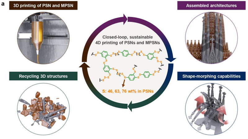 Jihočeský tým vyvinul čtyřdenní tisk mikrobotů z žlutých odpadů, které lze přesouvat a recyklovat