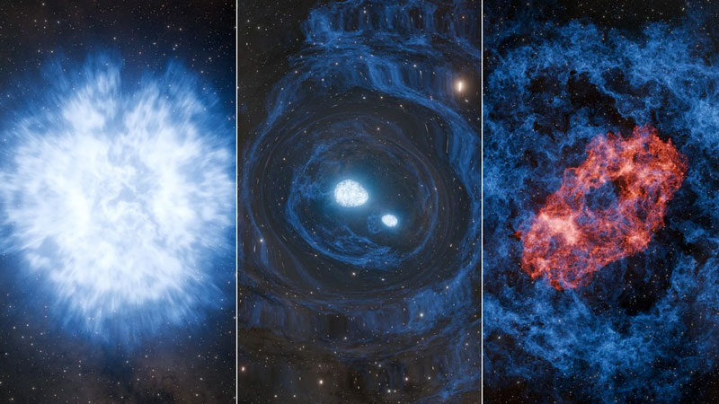 Astronomové poprvé zaznamenali záhadný výbuch supernovy, který vyžadoval vytvoření nové teorie.