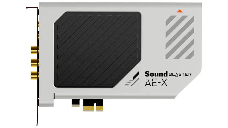 Creative vydala zvukovou kartu Sound Blaster AE‑X, schopnou zpracovávat 32bitový zvuk rychlostí až 384 kHz