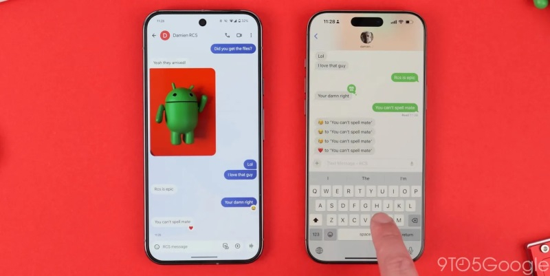 Google a Apple provádějí testy šifrování RCS zpráv na platformách Android a iOS 26.4