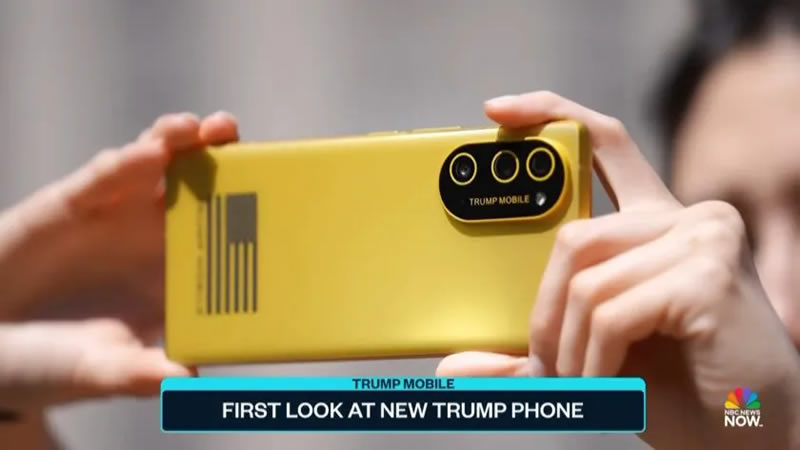 Trumpův smartphone existuje – novinářům byl předán první T1 Phone k testování